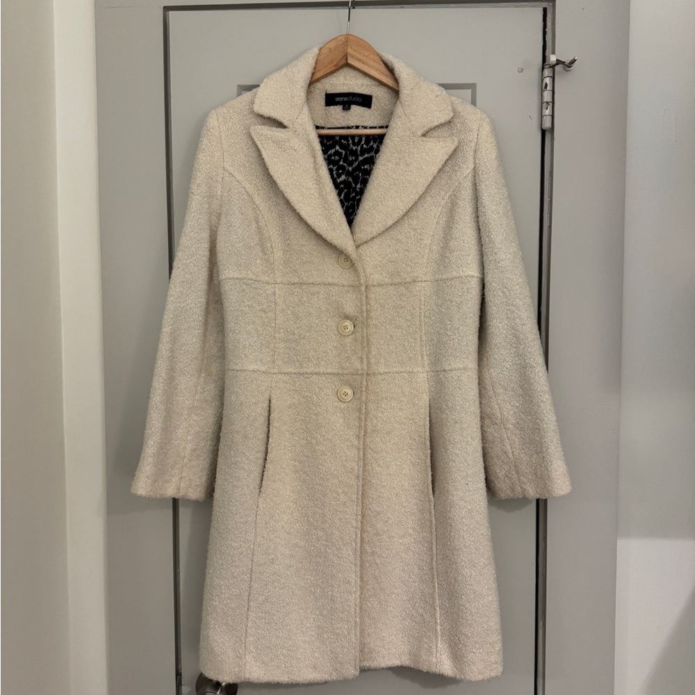 Siena Studio Cream Pea Coat